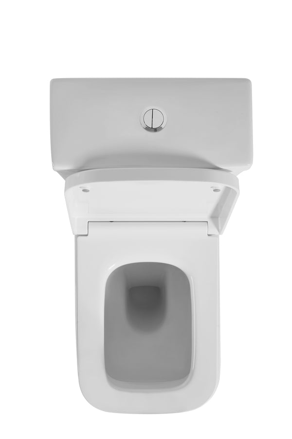 Qubist - Box Rim Toilet Suite [19-KDK003]