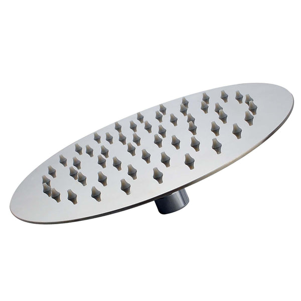 200mm Round Super Slim Rainfall Shower Head 2mm Thick [42-0119.SH]