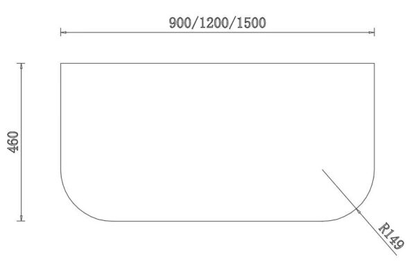 Sunny Vanity Flat Stone Tops 600-1800mm [20-4620 / 20-2010]