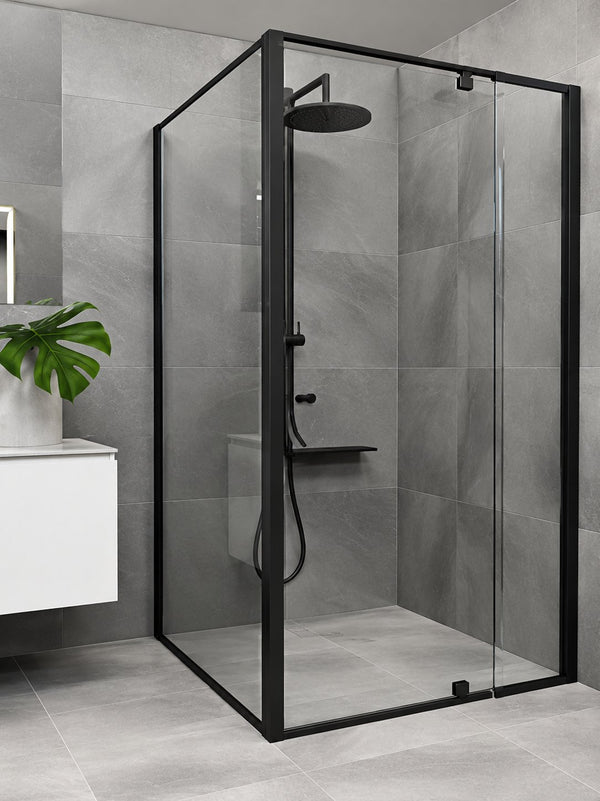 Height 1950mm Semi Frameless Pivot Door Shower Screen - FRONT PANEL [23-TSC-IA / 23-1521]