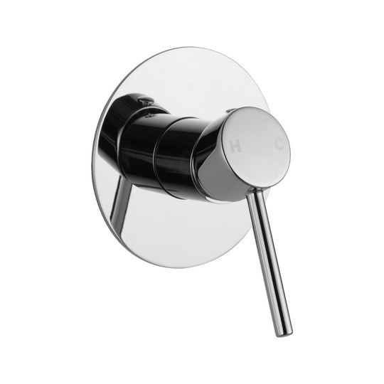 LUCID PIN - Round Shower/Bath Mixer [42-0126-2-65/80.ST (WM26)]