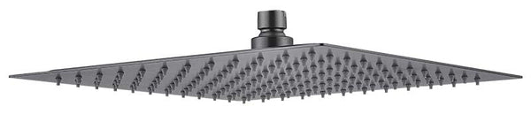 Stainless Steel Shower Head 300mm*300mm*2mm - Brushed Gun Metal [29-SH12 (BGM)]