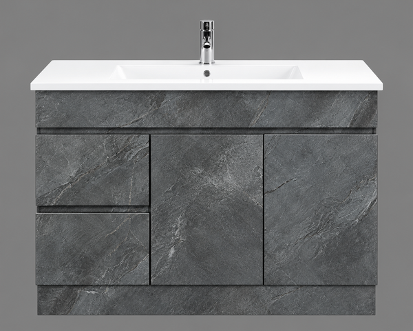 1000MM Gloss White Freestanding Vanity [39-LU/MA/CB1000 / 39-1576]