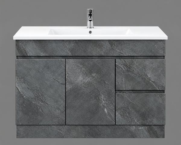 1000MM Gloss White Freestanding Vanity [39-LU/MA/CB1000 / 39-1576]