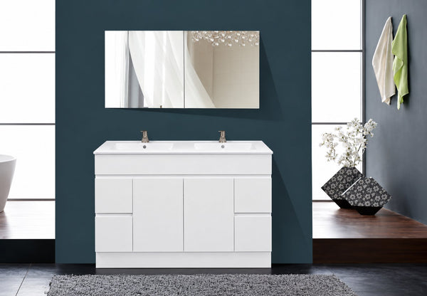 Lucas - Slim 360mm Width Freestanding Vanity 600-1200mm [39-LU-S / 39-1296]