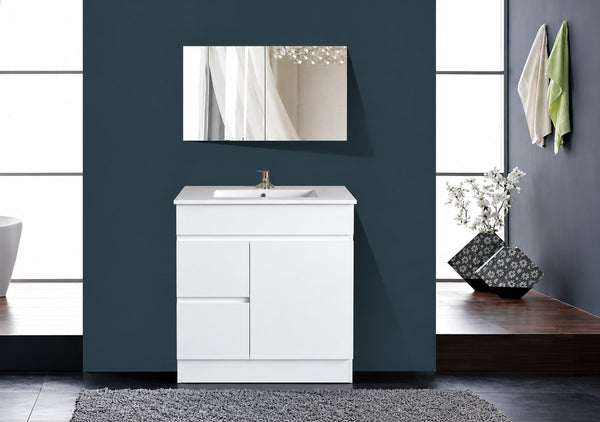 Lucas - Slim 360mm Width Freestanding Vanity 600-1200mm [39-LU-S / 39-1296]