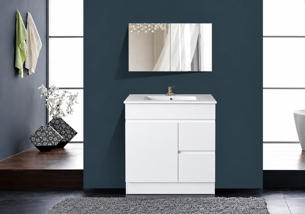 Lucas - Slim 360mm Width Freestanding Vanity 600-1200mm [39-LU-S / 39-1296]
