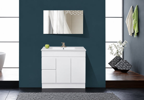 Lucas - Slim 360mm Width Freestanding Vanity 600-1200mm [39-LU-S / 39-1296]