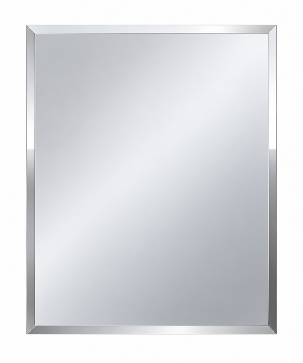 Rectangular Silver Bevel Edge Mirror [39-M-B / 39-2303]