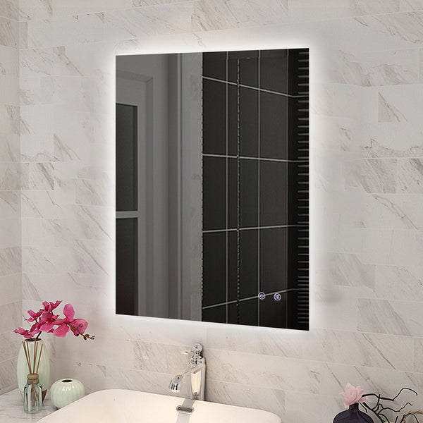 Rectangular Sharp Edge LED Mirror 600/900/1200mm [42-T-WB / 42-2240]