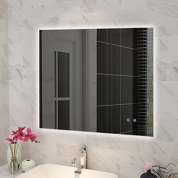 Rectangular Sharp Edge LED Mirror 600/900/1200mm [42-T-WB / 42-2240]