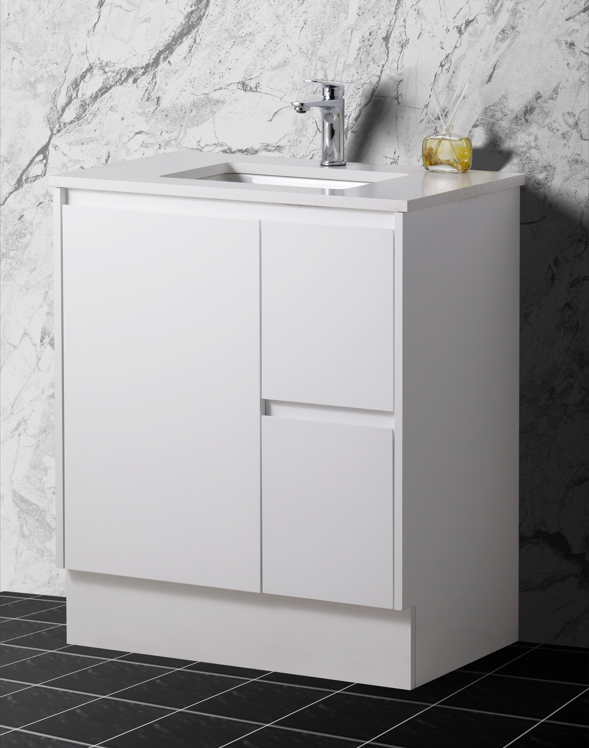 SALE - Max White - Freestanding Vanity 750/900/1200mm [44-BC-FSW]