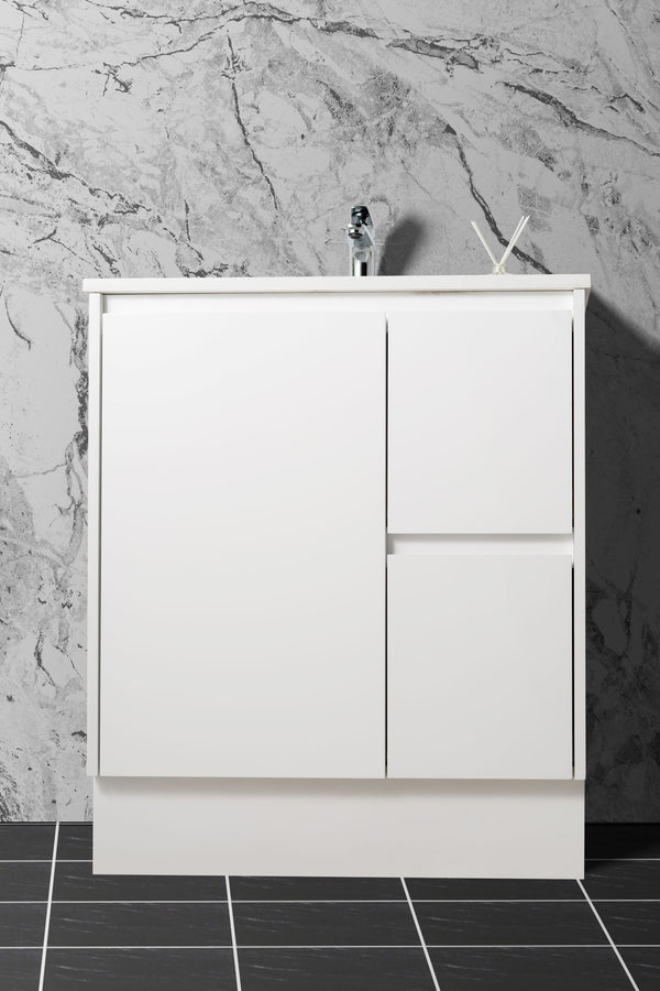SALE - Max White - Freestanding Vanity 750/900/1200mm [44-BC-FSW]