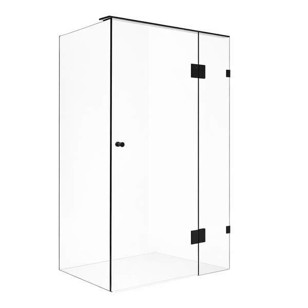 Fully Frameless Pivot Door Shower Screen - FRONT PANEL [44-FP]