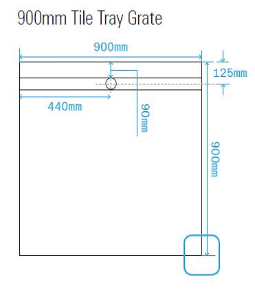 CME - Tile Tray Rare GRATE Torbex (Ribbed/Flat) [37-5470]