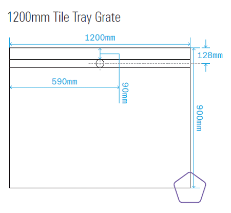 CME - Tile Tray Rare GRATE Torbex (Ribbed/Flat) [37-5470]