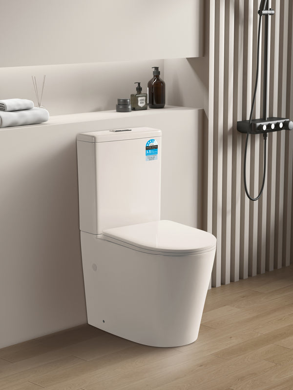Avis Compact - Rimless Compact Toilet Suite [19-KDK030]