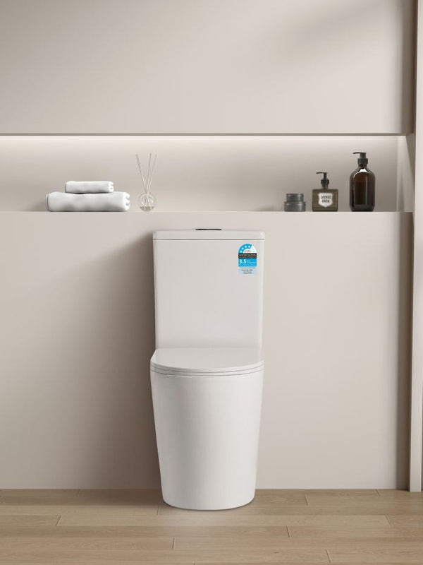 Avis Compact - Rimless Compact Toilet Suite [19-KDK600]