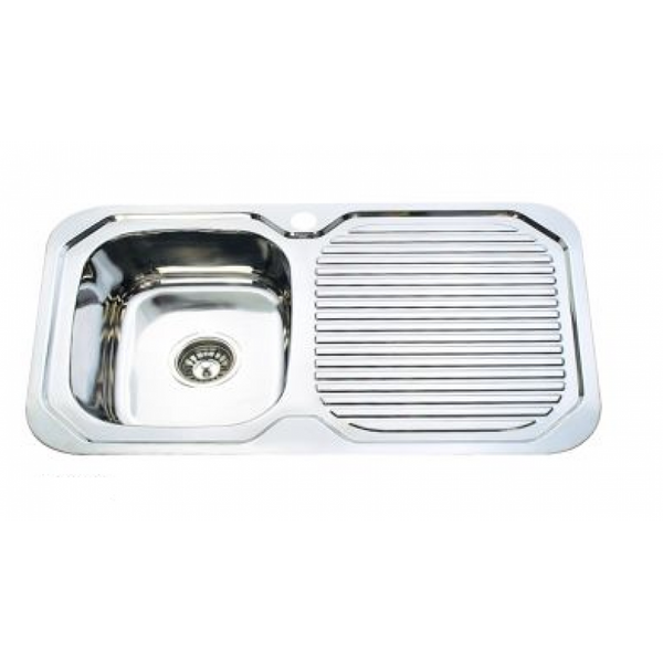 780*480*170mm Square Stainless Steel Sink [16-F77P]