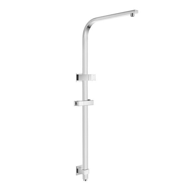 Square Shower Rail without Shower Head and Handheld Shower [42-2130.SH.N / 42-1474]