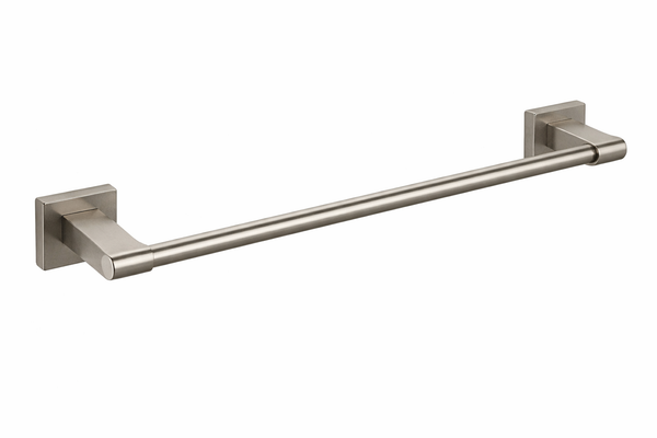 SALE - Square Round Single Towel Rail [44-9109]
