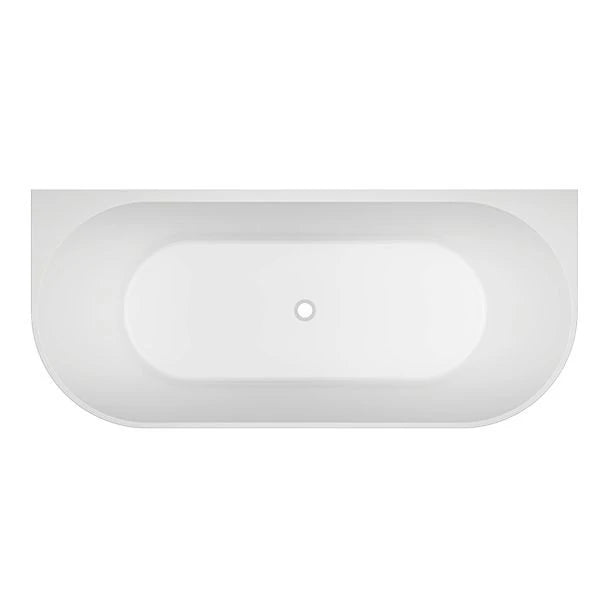 Adore - Back To Wall 1500/1700/1800mm Freestanding Bathtub [26-AD-BTW]