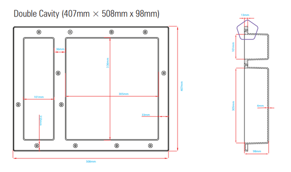 Various Sizes Wall Niche [37-547/625]