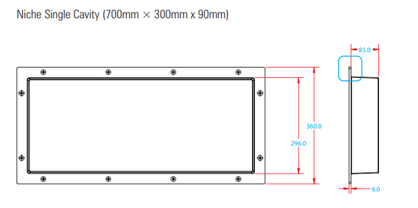 Various Sizes Wall Niche [37-547/625]