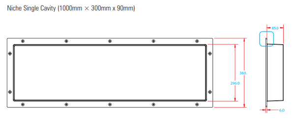 Various Sizes Wall Niche [37-547/625]