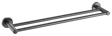 Round Double Towel Rail 600/750/900mm [29-BA852]