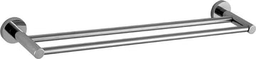 Round Double Towel Rail 600/750/900mm [29-BA852]
