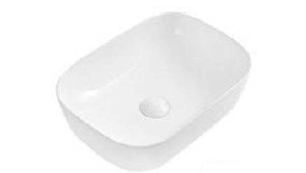 Rectangular 455x325x135mm Above Counter Ceramic Basin [15-BSN-A-4532 / 15-2106]