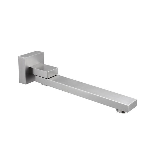 BLAZE - Square Swivel Bathtub/Basin Wall Spout [42-0003.BS / 42-1233]