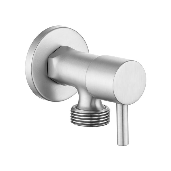 Round Laundry 1/4 Turn Washing Machine Stop Tap Pair [42-0016.WMT / 42-2247]