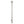Vertical Round Single Electric Heated Towel Bar [42-01-VER-T.HTR / 42-2281]