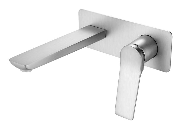 RUSHY - Square Wall Mixer with Spout [42-0153.BM]