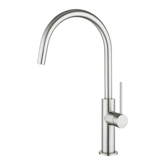 Round Chrome Standard Kitchen Sink Mixers Tap [42-1007.KM / 42-2280]