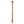 Vertical Round Single Electric Heated Towel Bar [42-01-VER-T.HTR / 42-2281]