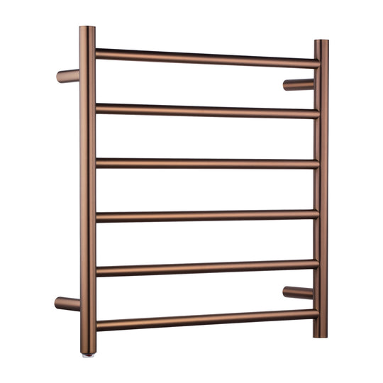 6 Bars Round Electric Heated Towel Rack [42-06.R.HTR / 42-1533]