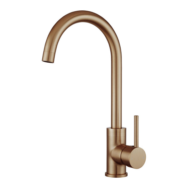 Round Chrome Standard Kitchen Sink Mixers Tap [42-1026.KM (KT26) / 42-1255]