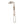 10'' Round Shower Station Top Water Inlet (Right Angle) [42-2128-A.SH / 42-1686]