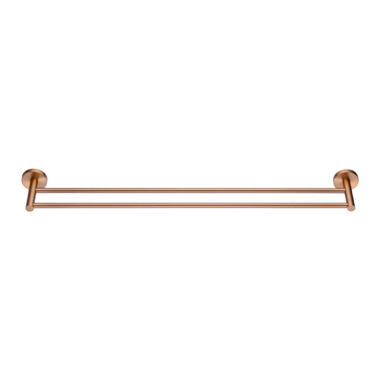 LUCID PIN - Round Double Towel Rail 800mm [42-6602.TR (AR62) / 42-1741]
