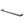 Vertical Round Single Electric Heated Towel Bar [42-01-HOR.HTR / 42-2282]