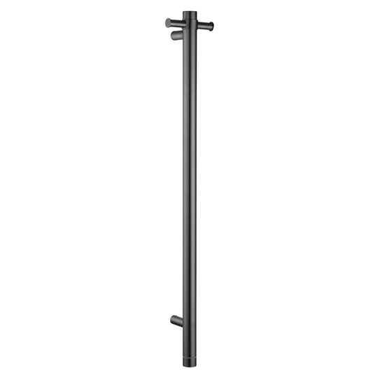 Vertical Round Single Electric Heated Towel Bar [42-01-VER-T.HTR / 42-2281]