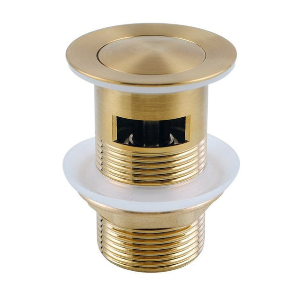 32mm Solid Brass Basin Pop Up Waste Drain [42-001/002.PUW]
