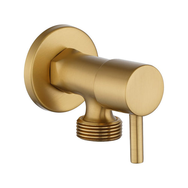 Round Laundry 1/4 Turn Washing Machine Stop Tap Pair [42-0016.WMT / 42-2247]