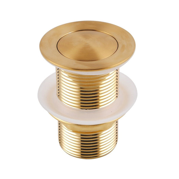 32mm Solid Brass Basin Pop Up Waste Drain [42-001/002.PUW]