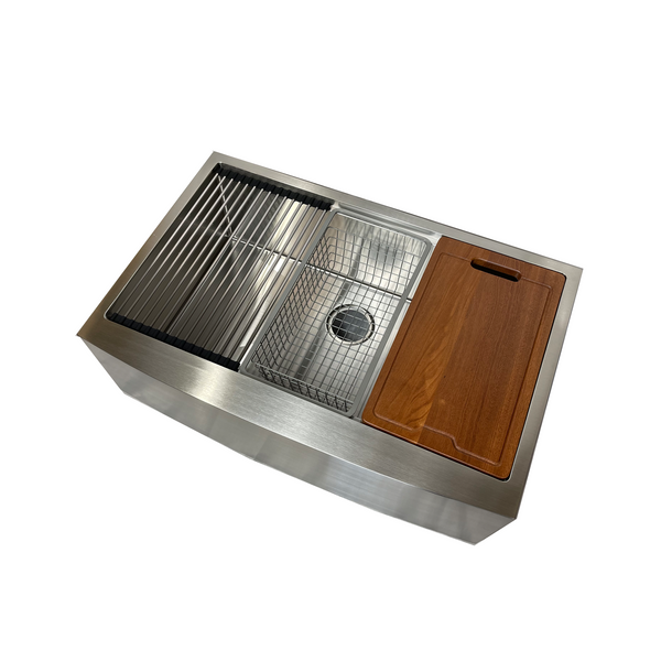 Bulter Farmhouse Kitchen Sink Combo [44-HF3022/3322]