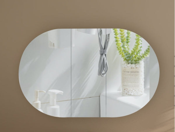 Carysil Mystic - Oval Shaving Cabinet 900/1200mm [42-C-9060/12075CS / 42-2227]