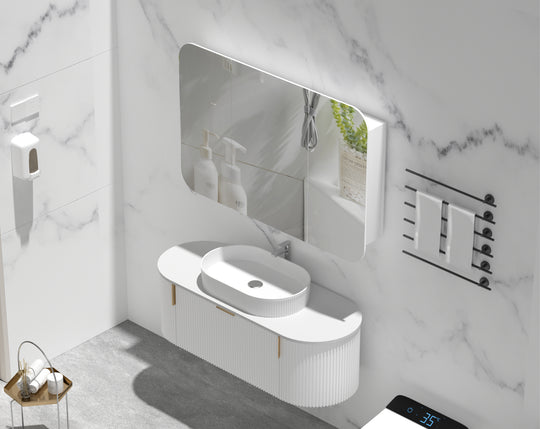 Carysil Grand - Rectangle Shaving Cabinet 750/900/1200mm [42-C-7580/9080/12080RS / 42-2229]